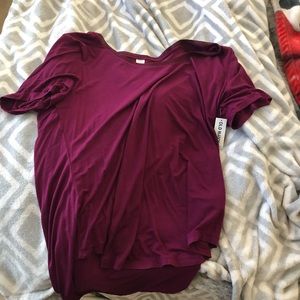 Purple old navy t shirt